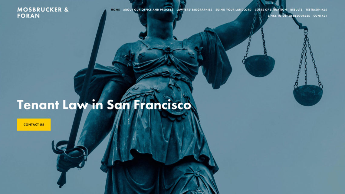 Mosbrucker & Foran website home page
